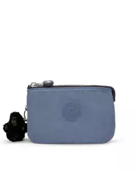 Небольшой универсальный кошелек унисекс синего цвета Kipling