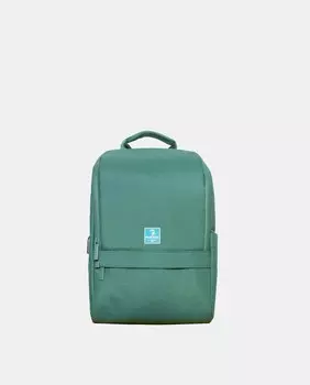 Небольшой водонепроницаемый рюкзак темно-зеленого цвета с десятью карманами Parimex Urban, темно-зеленый