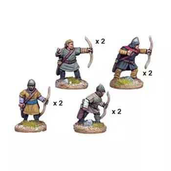 Небронированные испанские лучники, Historical Miniatures - Dark Ages - El Cid (28mm) (Crusader Miniatures)