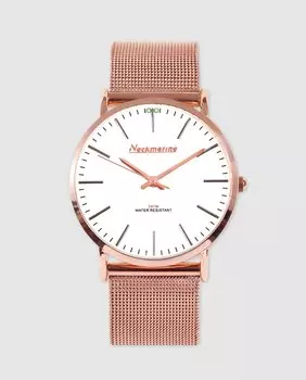 Neckmarine NKM535MP20 розовые женские часы из стали Neckmarine, розовый