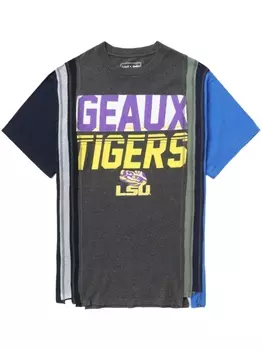 Needles футболка со вставками, серый