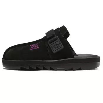 Needles X Beatnik Slides «Черные» Reebok