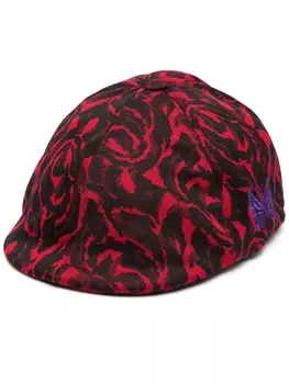 Needles жаккардовая кепка, красный