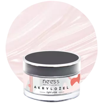 Neess акриловый гель для наращивания и наращивания ногтевой пластины светло-розовый, 15 г