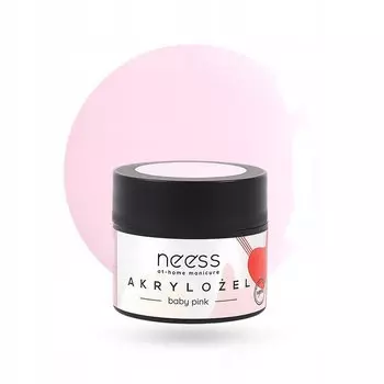 Neess Baby Pink Акриловый гель для наращивания и удлинения ногтевой пластины 15 г