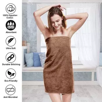 NEFERTITI Полотенца из 100% египетского хлопка, набор из 6 полотенец лавандового цвета Sitheim, серо-коричневый