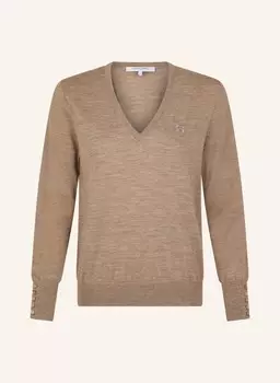 Нефритовый свитер Gerard Darel, бежевый