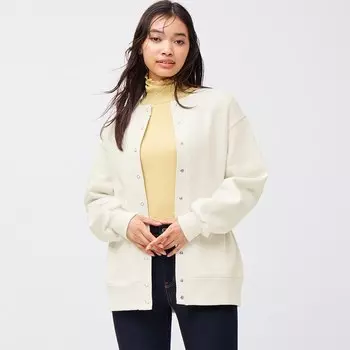 Негабаритный кардиган GU, натуральный