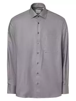 Негладкая рубашка Eterna Comfort Fit, серый