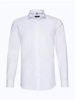Негладкая рубашка Eterna Slim Fit, белый