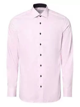 Негладкая рубашка Eterna Slim Fit, розовый