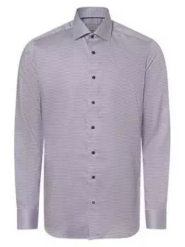 Негладкая рубашка Eterna Slim Fit, синий