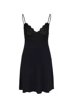 Неглиже - юбка-рубашка Silver Edition Nina von C., черный