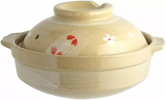 Неглубокая кастрюля для цветов сакуры для гостиной, 6,7 дюймов (17 см) LIVING, Beige