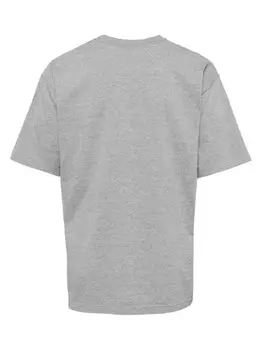 Neighborhood футболка с графическим принтом, серый