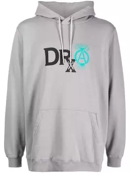 Neighborhood худи с логотипом, серый