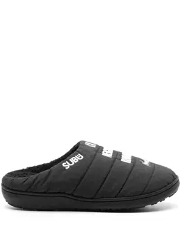Neighborhood стеганые слиперы x NANGA x SUBU Takibi, черный
