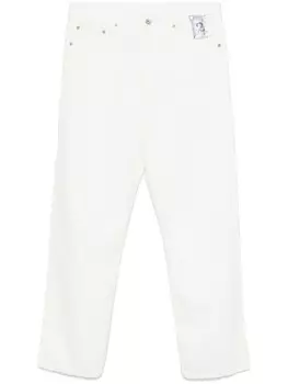 Neighborhood зауженные брюки, белый