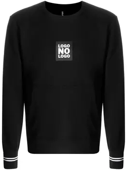 Neil Barrett толстовка с нашивкой, черный