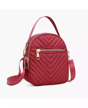 НЕЙЛОНОВАЯ СТЕГАНАЯ СУМКА Nicci, черный