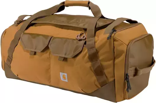 Нейлоновая дорожная сумка для тяжелых грузов Carhartt 75L, цвет Carhartt Brown