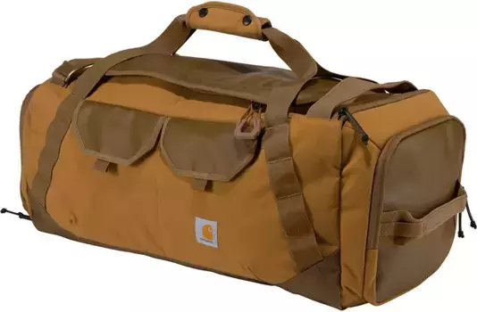 Нейлоновая дорожная сумка для тяжелых грузов Carhartt 55L, цвет Carhartt Brown