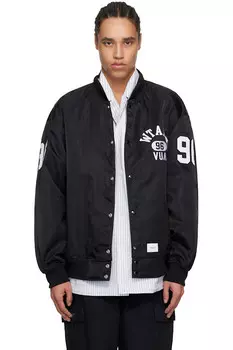 Нейлоновая командная куртка Wtaps, черный