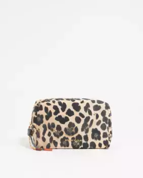 Нейлоновая косметичка для женщин среднего размера с принтом Bimba y Lola, цвет Natural