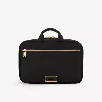 Нейлоновая косметичка Madeline на молнии с передним карманом Tumi, черный