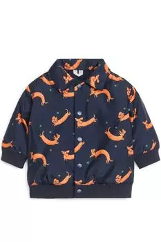 Нейлоновая куртка Arket, синий