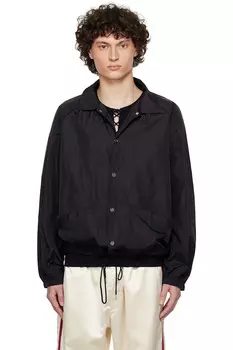 Нейлоновая куртка для бега Bode, черный