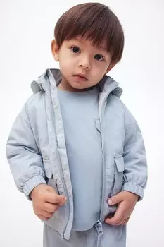 Нейлоновая куртка H&M, синий