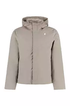 Нейлоновая куртка Jack с капюшоном K-Way, цвет beige