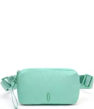 Нейлоновая поясная сумка через плечо Thacker Aurora для телефона на молнии, зеленый