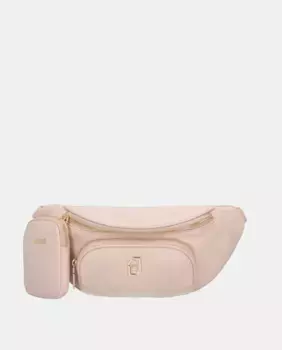 Нейлоновая поясная сумка LIUJO, розовый