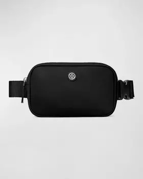 Нейлоновая поясная сумка Virginia Tory Burch, цвет Black