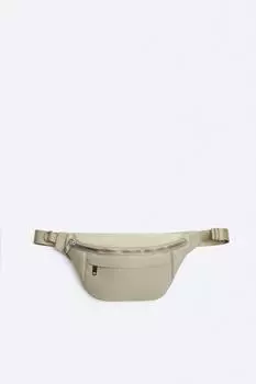 Нейлоновая поясная сумка ZARA, костно-белый