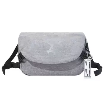 Нейлоновая рабочая сумка, велосипедная сумка, сумка через плечо, обычная, унисекс, серая GF, Black Box