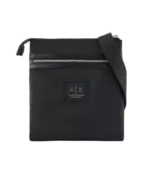Нейлоновая сумка через плечо Armani Exchange, черный