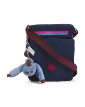 Нейлоновая сумка через плечо «Эльдорадо» Kipling, синий