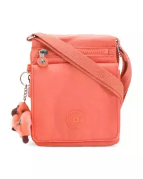 Нейлоновая сумка через плечо New Eldorado Kipling, коралловый