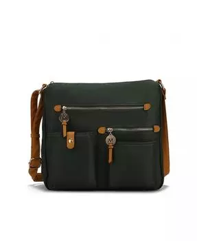 Нейлоновая сумка через плечо Serena в стиле колор-блок от Mia K Mkf Collection, желтый