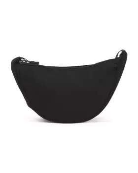 Нейлоновая сумка через плечо в форме полумесяца с регулируемыми ремнями Lulla Collection, черный