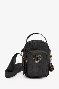 Нейлоновая сумка для девочки в праздничном стиле River Island, черный