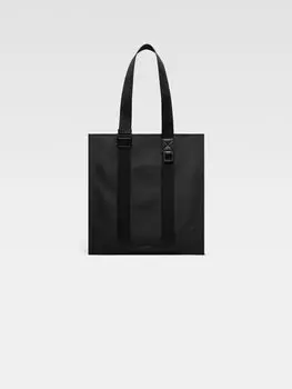 Нейлоновая сумка-мессенджер JACQUEMUS The Cuerda shopper bag, черный
