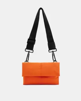 Нейлоновая сумка на плечо All Saints Ezra, оранжевый