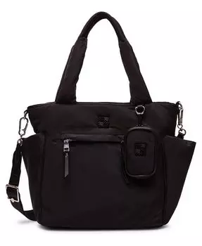 Нейлоновая сумка-тоут Cobie Steve Madden, черный