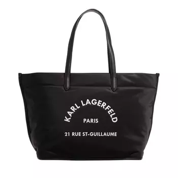 Нейлоновая сумка тоут rsg md Karl Lagerfeld, черный