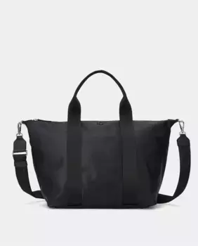 Нейлоновая сумка-тоут Stevie Lauren Ralph Lauren, цвет Negro