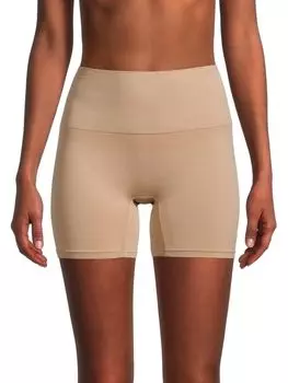 Нейлоновые корректирующие шорты Yummie By Heather Thomson, цвет Almond